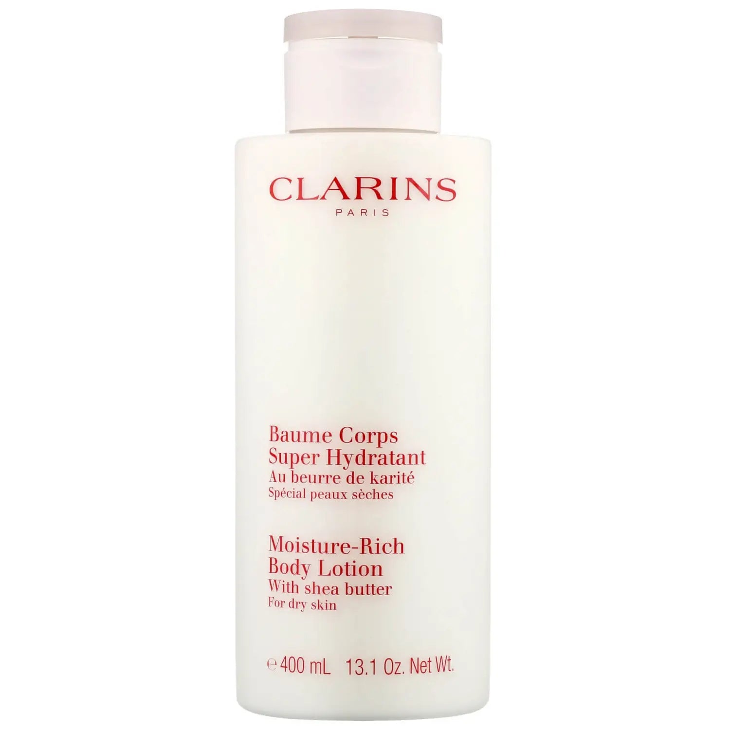 Clarins Moisture-Rich Body Lotion with Shea Butter for Dry Skin 400ml - ScentiMelti  Clarins Moisture-Rich Body Lotion with Shea Butter for Dry Skin 400ml