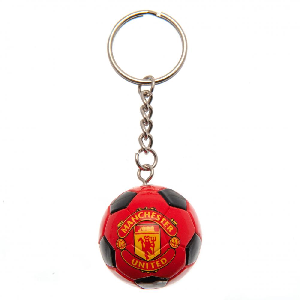 Manchester United FC Football Keyring - ScentiMelti Home Fragrance, Beauty & Gifts UK