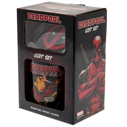 Deadpool Mug & Coaster Set Sweetlea Gifts Ltd ScentiMelti Wax Melts