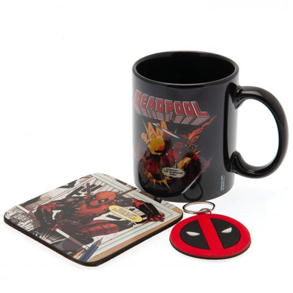 Deadpool Mug & Coaster Set Sweetlea Gifts Ltd ScentiMelti Wax Melts