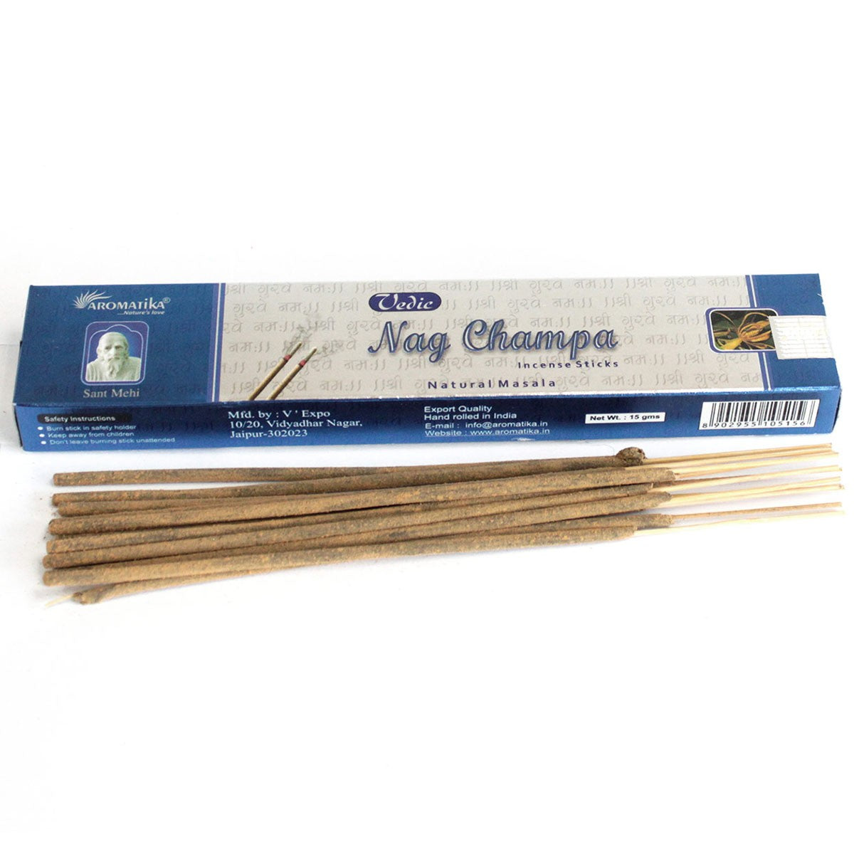 Vedic -Incense Sticks - Nag Champa - ScentiMelti  Vedic -Incense Sticks - Nag Champa