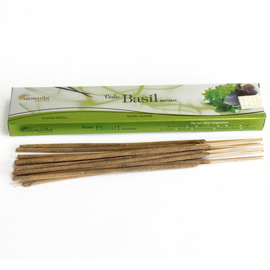 Vedic -Incense Sticks - Basil - ScentiMelti  Vedic -Incense Sticks - Basil