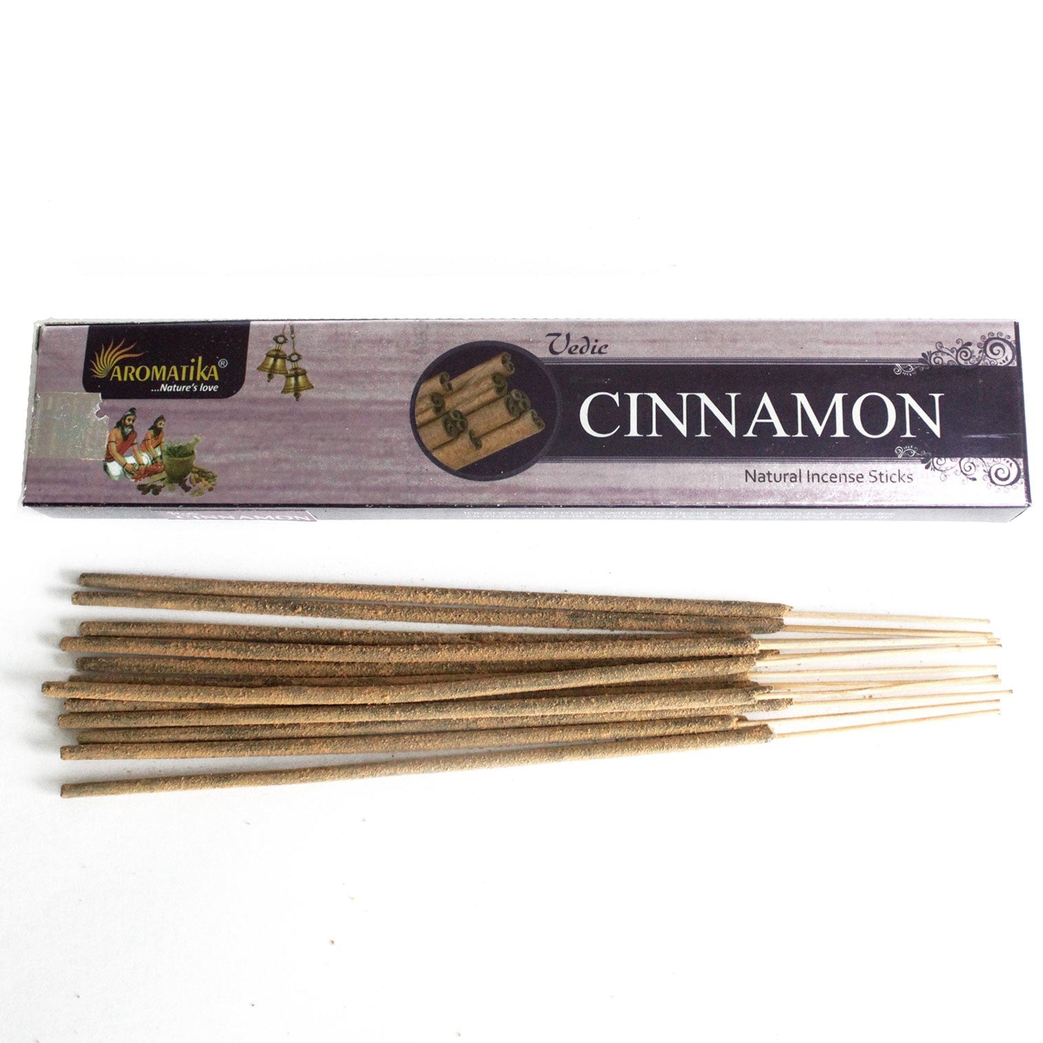 Vedic -Incense Sticks - Cinnamon - ScentiMelti  Vedic -Incense Sticks - Cinnamon