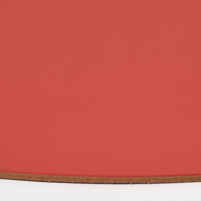 Cuero Two Tone Round Leather Placemat 36cm - ScentiMelti Home Fragrance, Beauty & Gifts UK