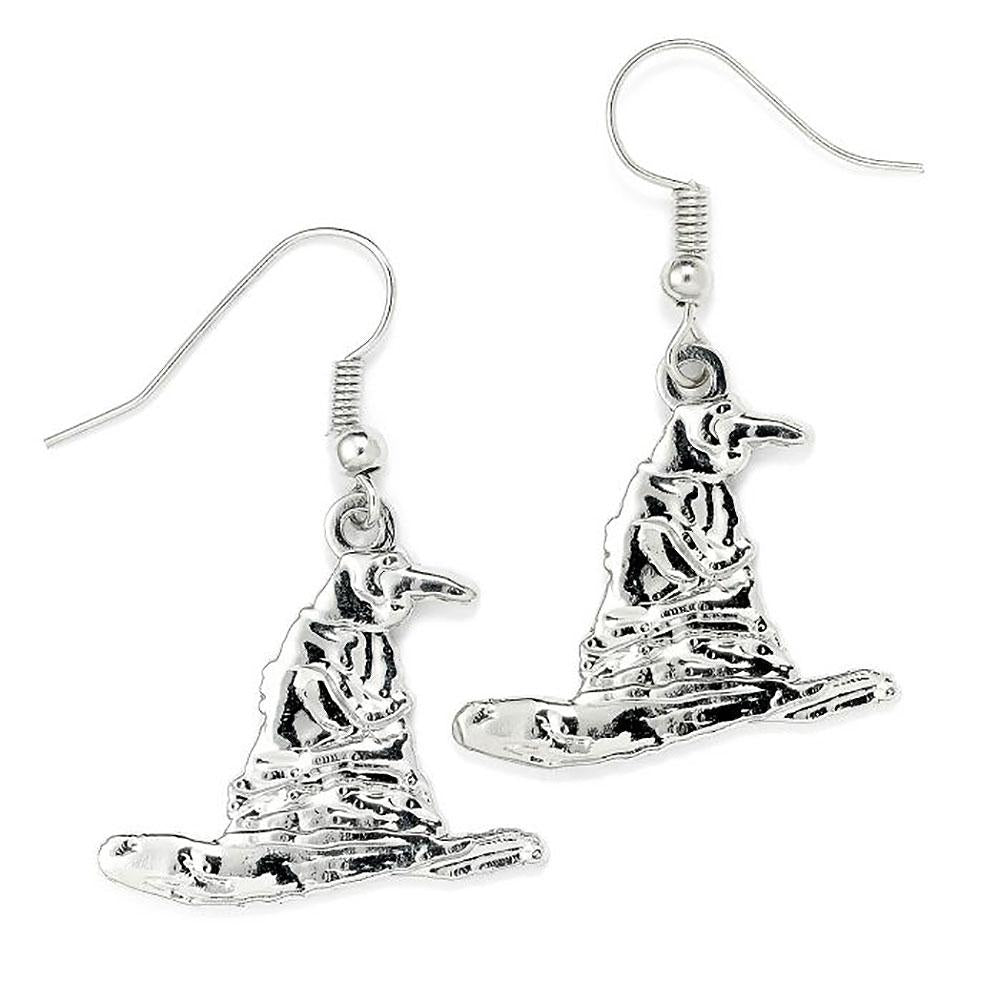 Harry Potter Silver Plated Earrings Sorting Hat - ScentiMelti Home Fragrance, Beauty & Gifts UK