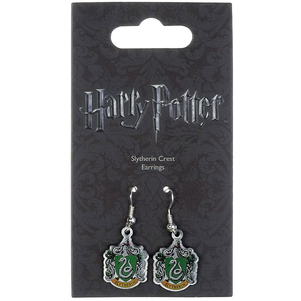 Harry Potter Silver Plated Earrings Slytherin Sweetlea Gifts Ltd ScentiMelti Wax Melts