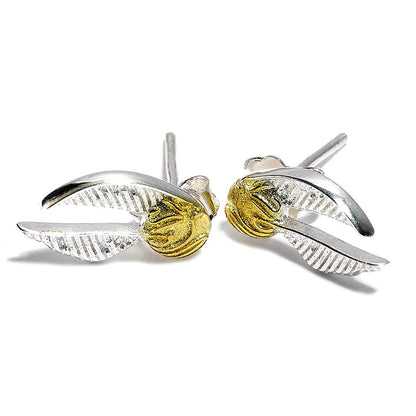 Harry Potter Silver Plated Earrings Golden Snitch Sweetlea Gifts Ltd ScentiMelti Wax Melts