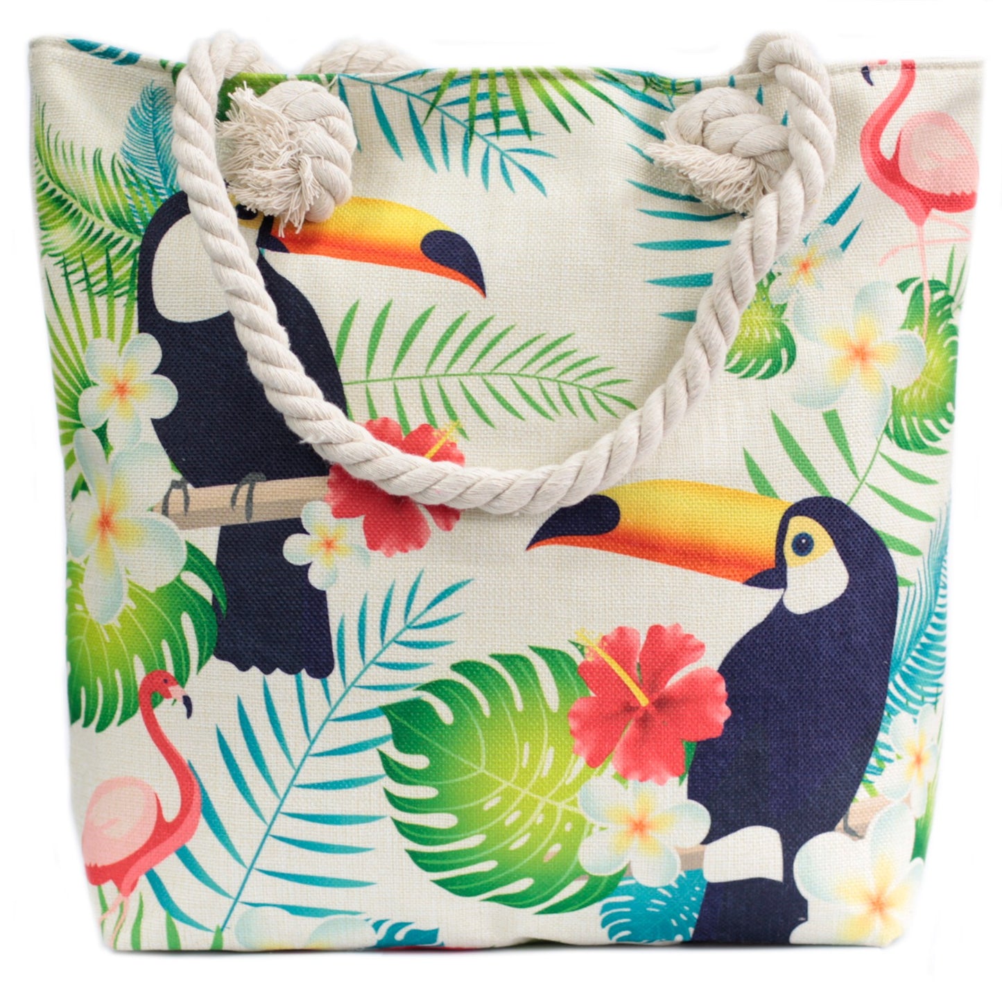 Rope Handle Bag - Tropical Toucan - ScentiMelti  Rope Handle Bag - Tropical Toucan