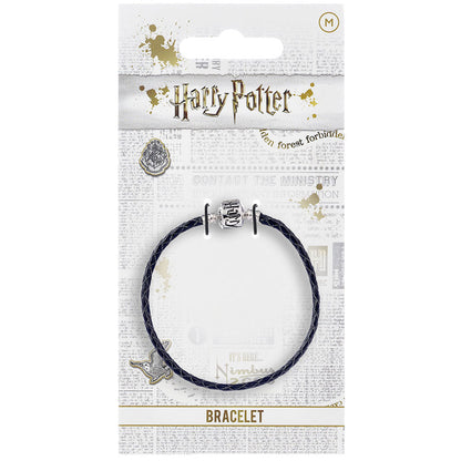 Harry Potter Leather Charm Bracelet Black M Sweetlea Gifts Ltd ScentiMelti Wax Melts