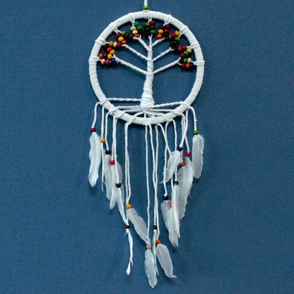 Tree of Life Dreamcatcher - Cotton 22cm (assorted) - ScentiMelti  Tree of Life Dreamcatcher - Cotton 22cm (assorted)