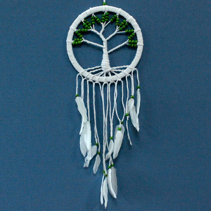 Tree of Life Dreamcatcher - Cotton 22cm (assorted) - ScentiMelti  Tree of Life Dreamcatcher - Cotton 22cm (assorted)