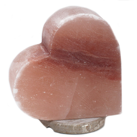 Crafted Salt lamp - Heart - ScentiMelti  Crafted Salt lamp - Heart