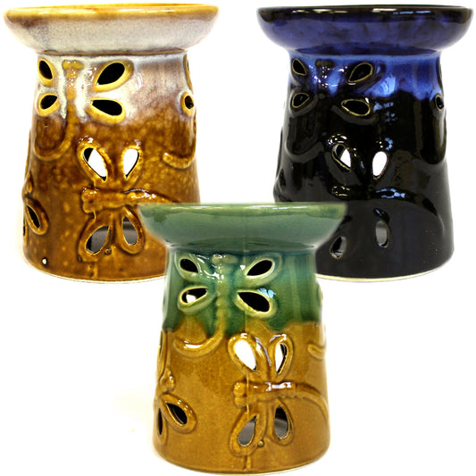 Classic Rustic Oil Burner - Dragonfly (assorted) - ScentiMelti  Classic Rustic Oil Burner - Dragonfly (assorted)