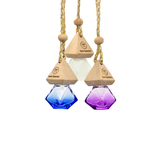 Ancient Temple Hanging Car Air Freshener Diffuser - 3 Colours