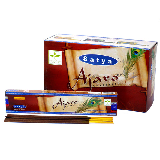 Satya Incense 15gm - Ajaro - ScentiMelti  Satya Incense 15gm - Ajaro