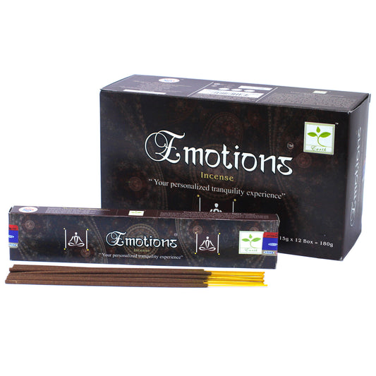 Satya Incense 15gm - Emotion - ScentiMelti  Satya Incense 15gm - Emotion