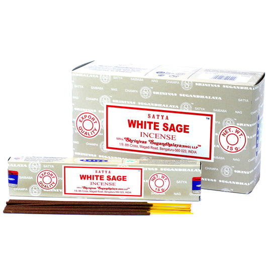 Satya Incense 15gm - White Sage