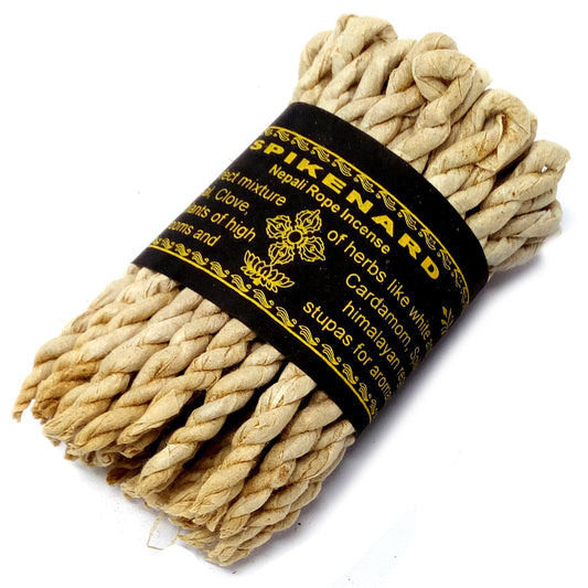 Pure Herbs Spikenard Rope Incense - ScentiMelti  Pure Herbs Spikenard Rope Incense