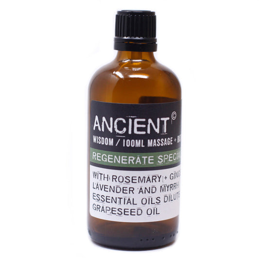 Regenerate Special A2 Massage Oil - 100ml - ScentiMelti  Regenerate Special A2 Massage Oil - 100ml