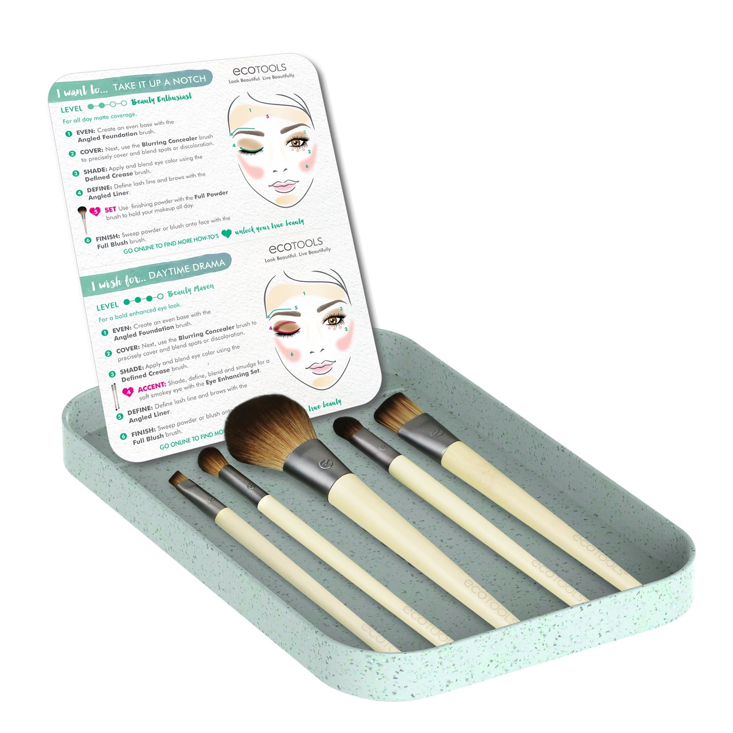 ECOTOOLS Start The Day Beautifully Kit - ScentiMelti Home Fragrance, Beauty & Gifts UK