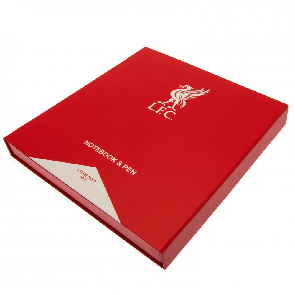 Liverpool FC Notebook & Pen Set - ScentiMelti Home Fragrance, Beauty & Gifts UK