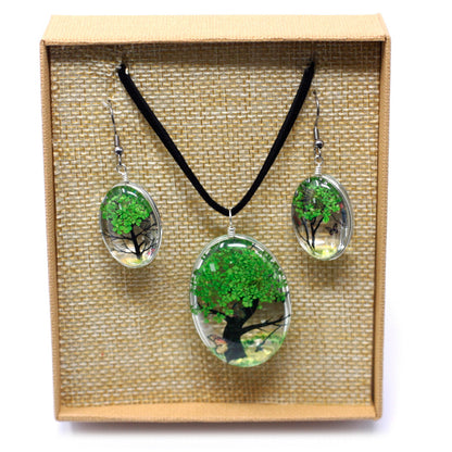 Pressed Flowers - Tree of Life set - Green - ScentiMelti  Pressed Flowers - Tree of Life set - Green