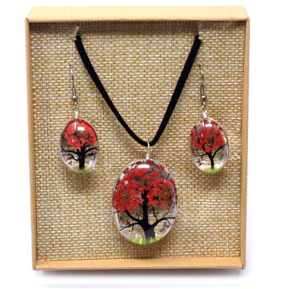 Pressed Flowers - Tree of Life set - Coral - ScentiMelti  Pressed Flowers - Tree of Life set - Coral