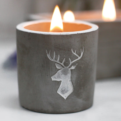 Med Pot - Stag Head - Whiskey & Woodsmoke - ScentiMelti  Med Pot - Stag Head - Whiskey & Woodsmoke