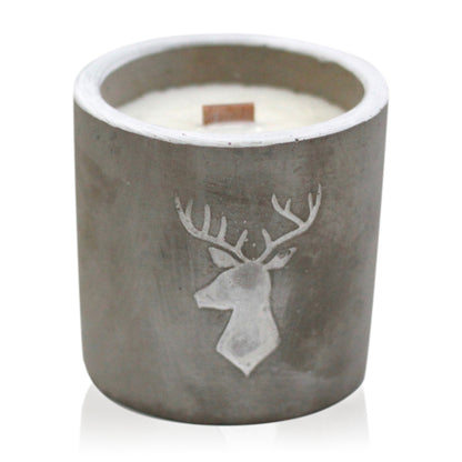 Med Pot - Stag Head - Whiskey & Woodsmoke - ScentiMelti  Med Pot - Stag Head - Whiskey & Woodsmoke