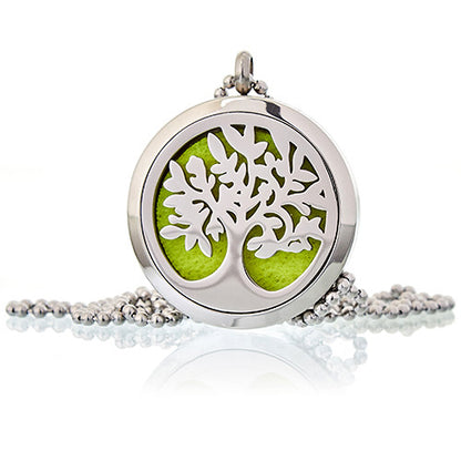 Aromatherapy Diffuser Necklace - Tree of Life 30mm - ScentiMelti  Aromatherapy Diffuser Necklace - Tree of Life 30mm