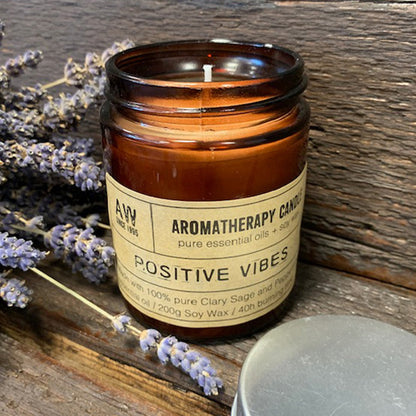 Aromatherapy Candle - Positive Vibes - ScentiMelti  Aromatherapy Candle - Positive Vibes