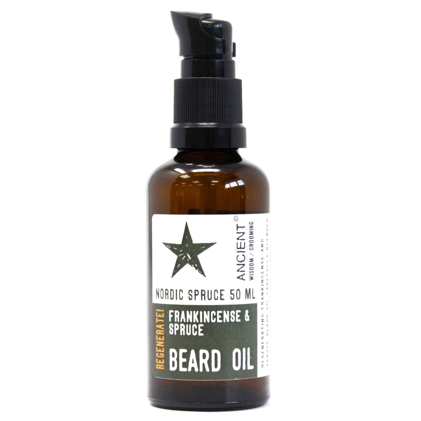 50ml Beard Oil - Nordic Spruce - Regenerate! - ScentiMelti  50ml Beard Oil - Nordic Spruce - Regenerate!