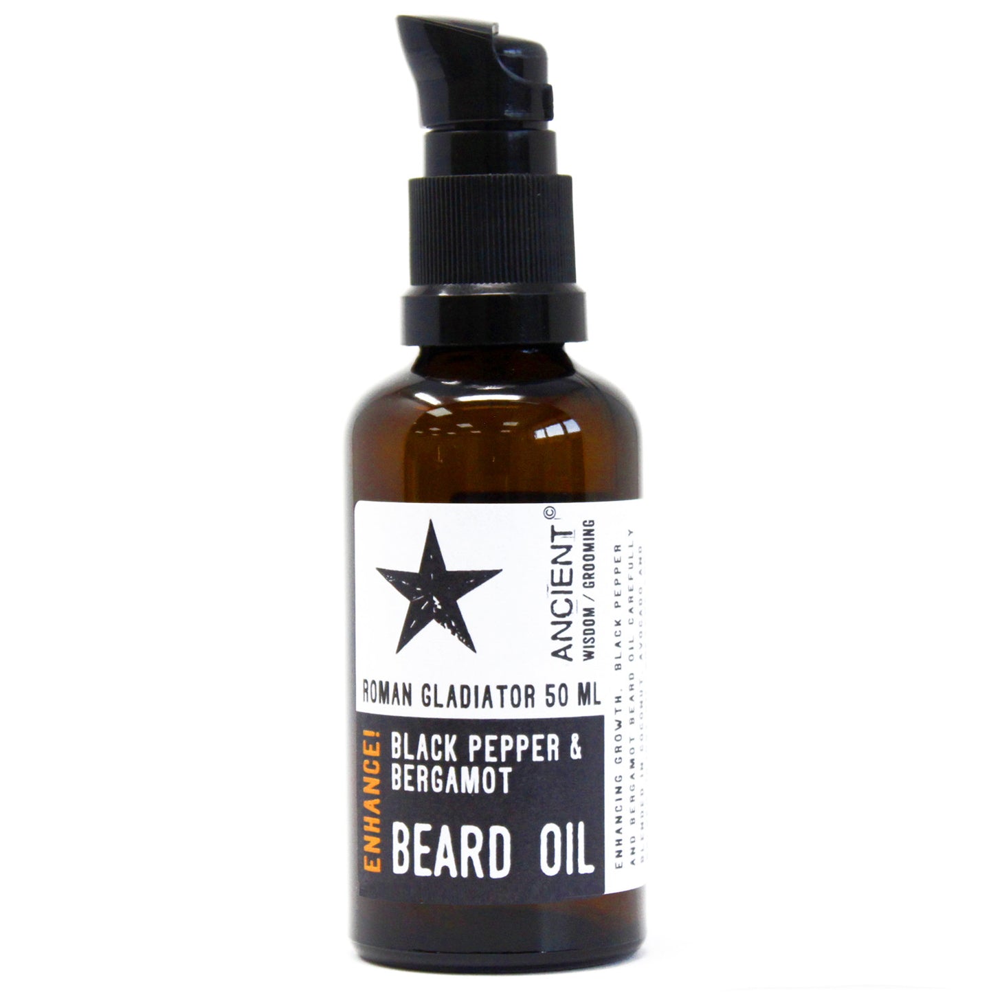 50ml Beard Oil - Roman Gladiator - Enhance! - ScentiMelti  50ml Beard Oil - Roman Gladiator - Enhance!