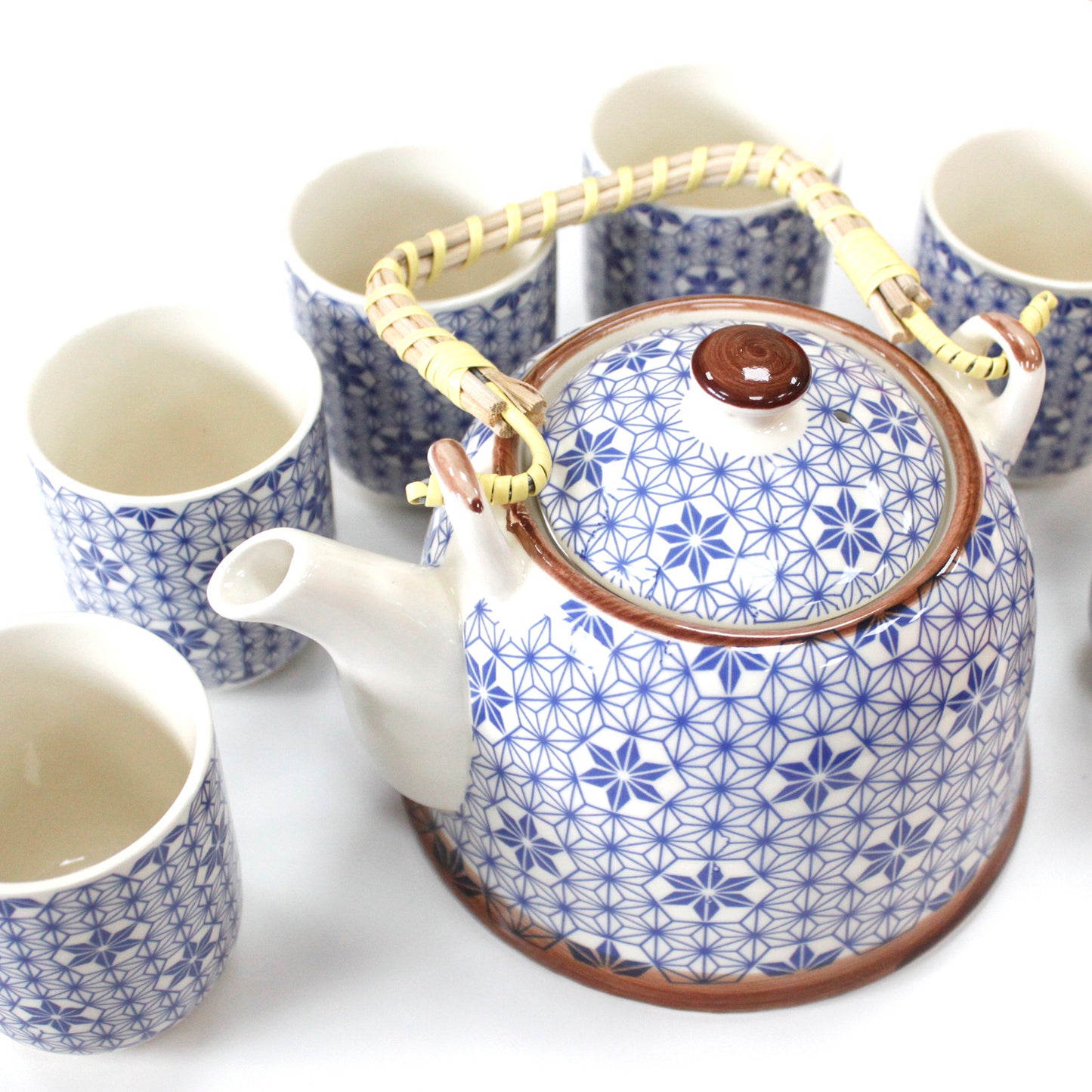 Herbal Teapot Set - Blue Star - ScentiMelti  Herbal Teapot Set - Blue Star