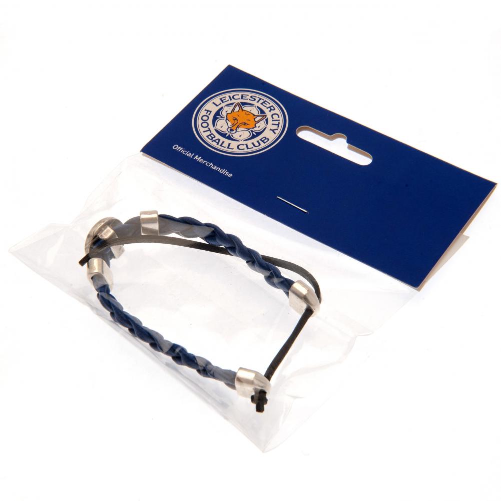 Leicester City FC PU Slider Bracelet Sweetlea Gifts Ltd ScentiMelti Wax Melts