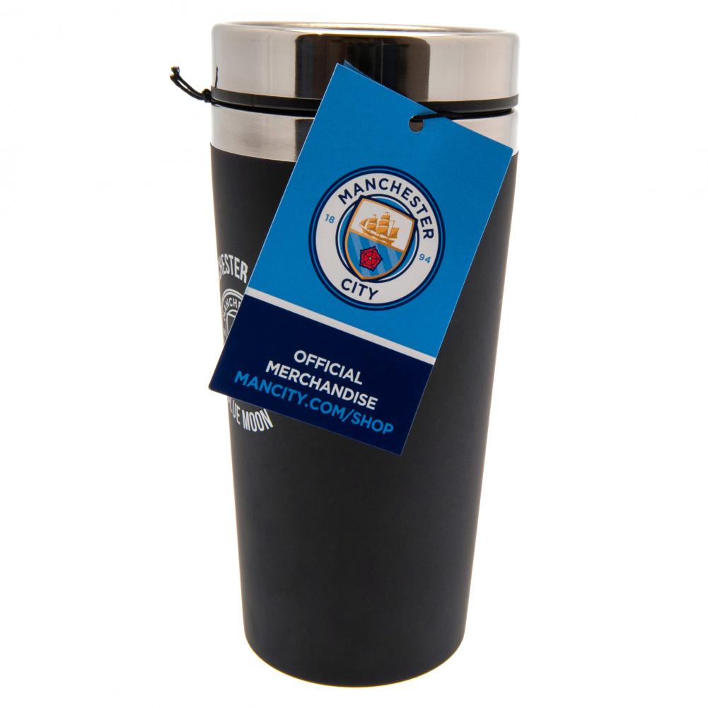 Manchester City FC Executive Travel Mug - ScentiMelti Home Fragrance, Beauty & Gifts UK