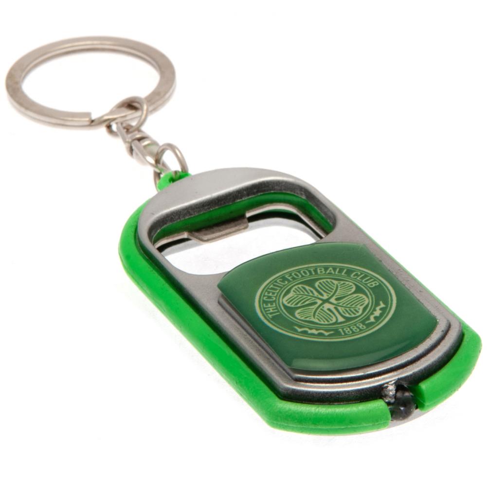 Celtic FC Keyring Torch Bottle Opener - ScentiMelti Home Fragrance, Beauty & Gifts UK