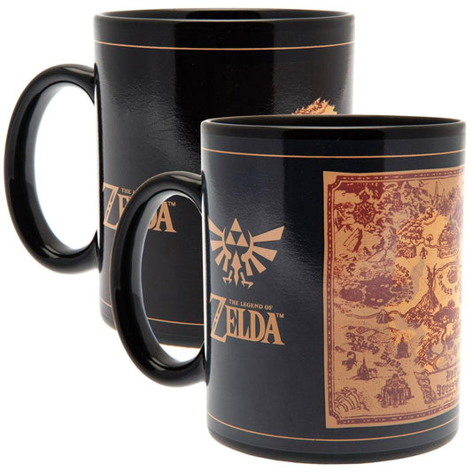 The Legend Of Zelda Heat Changing Mug Map Sweetlea Gifts Ltd ScentiMelti Wax Melts