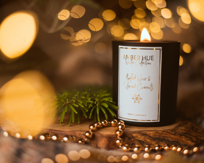 Mulled Wine & Spiced Currants - Christmas Candle - ScentiMelti Home Fragrance, Beauty & Gifts UK