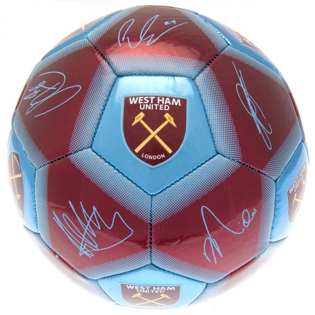 West Ham United FC Football Signature - ScentiMelti Home Fragrance, Beauty & Gifts UK