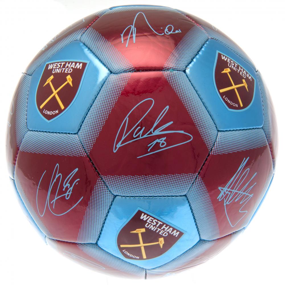 West Ham United FC Football Signature - ScentiMelti Home Fragrance, Beauty & Gifts UK