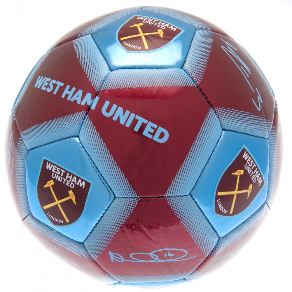 West Ham United FC Football Signature - ScentiMelti Home Fragrance, Beauty & Gifts UK