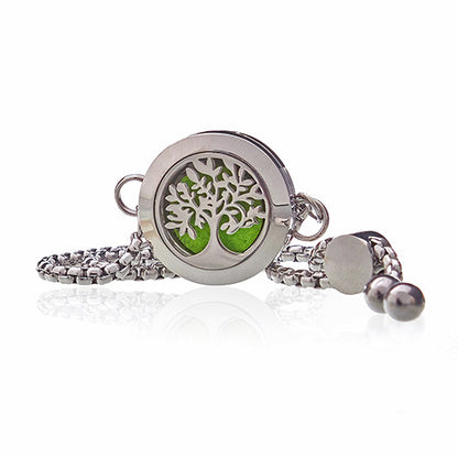 Aromatherapy Jewellery Chain Bracelet - Tree of Life - 20mm - ScentiMelti  Aromatherapy Jewellery Chain Bracelet - Tree of Life - 20mm