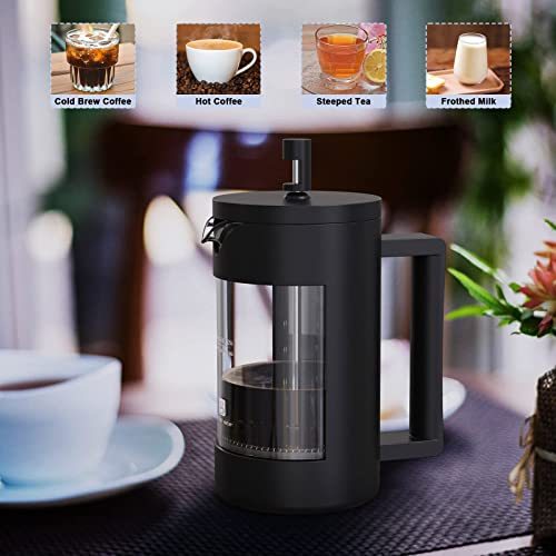 French Press Coffee Maker, Camping Plastic Glass French Coffee Press, Medium Size Tea And Frothed Milk Press,100 Percent BPA Free Prensa Francesa, Rust-Free And Dishwasher Safe,12 Oz & 21 Oz ScentiMelti Home Fragrance, Beauty & Gifts UK ScentiMelti Wax Melts