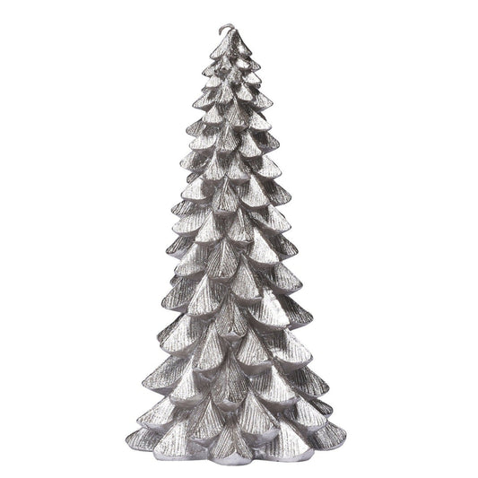 Francesca Christmas Tree Candle - Silver - ScentiMelti Home Fragrance, Beauty & Gifts UK