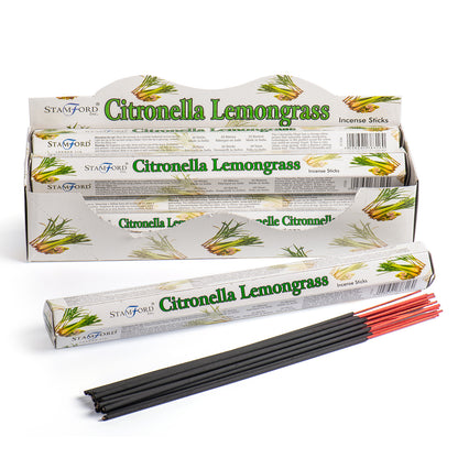 Citronella & Lemongrass Premium Incense - ScentiMelti  Citronella & Lemongrass Premium Incense