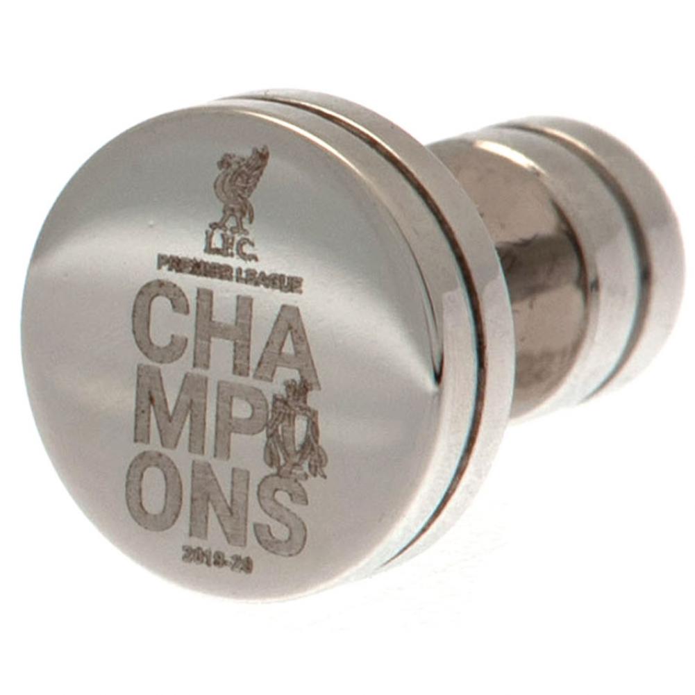 Liverpool FC Premier League Champions Stainless Steel Stud Earring Sweetlea Gifts Ltd ScentiMelti Wax Melts