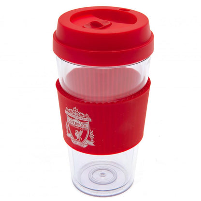 Liverpool FC Clear Grip Travel Mug CR - ScentiMelti Home Fragrance, Beauty & Gifts UK