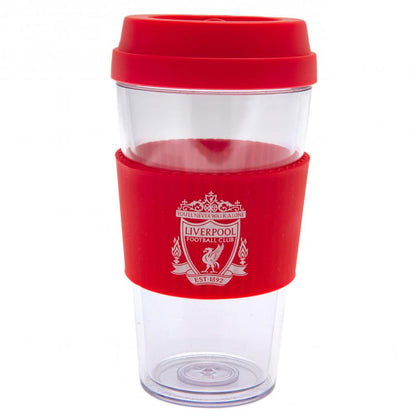 Liverpool FC Clear Grip Travel Mug CR - ScentiMelti Home Fragrance, Beauty & Gifts UK