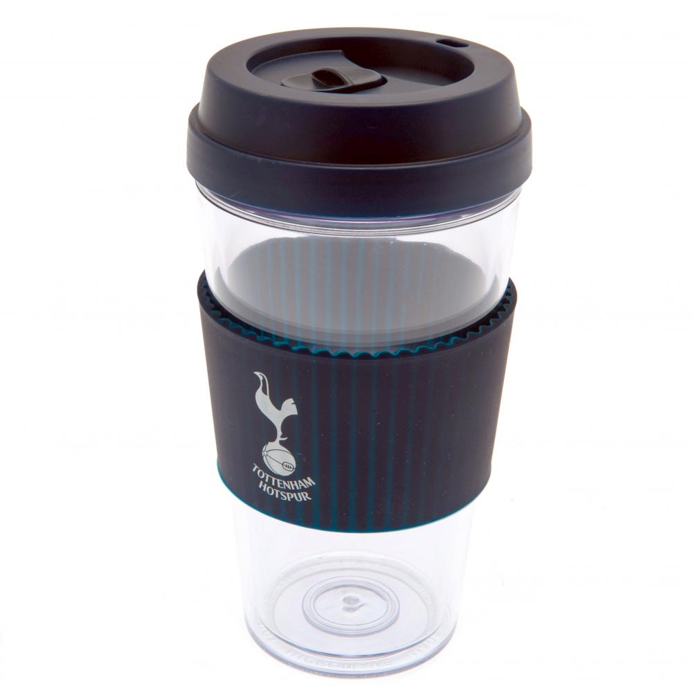 Tottenham Hotspur FC Clear Grip Travel Mug - ScentiMelti Home Fragrance, Beauty & Gifts UK